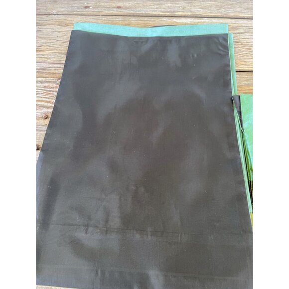 Vintage 1970s Asian Silk Place Mats With Chopsticks and Holder NOS - Picture 12 of 16